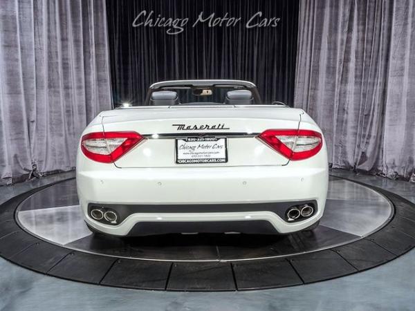 Used 2013 Maserati GranTurismo Convertible for sale Sold at Chicago Motor Cars in West Chicago IL 60185 4