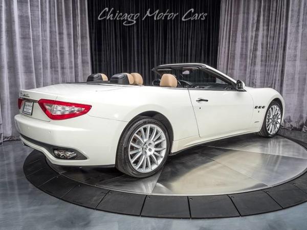 Used 2013 Maserati GranTurismo Convertible for sale Sold at Chicago Motor Cars in West Chicago IL 60185 5