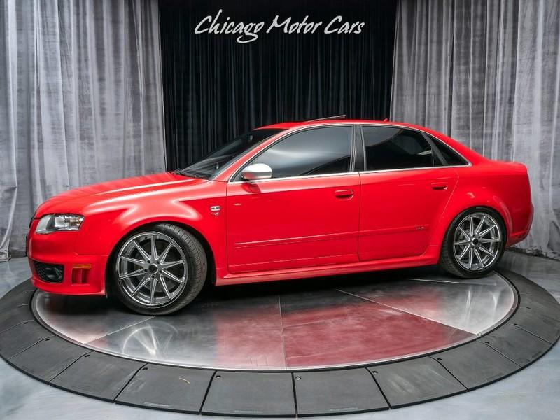Used 2007 Audi RS4 4.2 V8 quattro Sedan + UPGRADES! for sale Sold at Chicago Motor Cars in West Chicago IL 60185 1