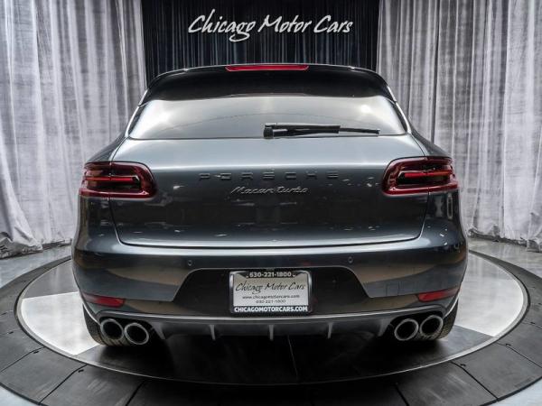 Used 2017 Porsche Macan Turbo ORIGINAL MSRP $91,815 for sale Sold at Chicago Motor Cars in West Chicago IL 60185 4