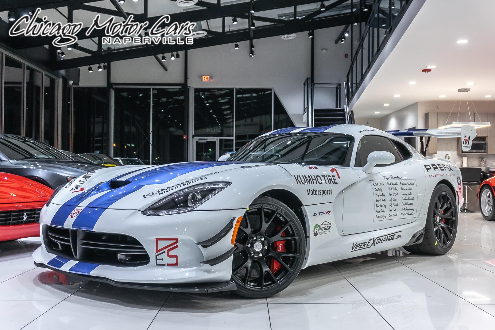 Used 17 Dodge Viper Acr Gts R Nurburgring Commemorative Edition 1 Of 15 For Sale Special Pricing Chicago Motor Cars Stock b