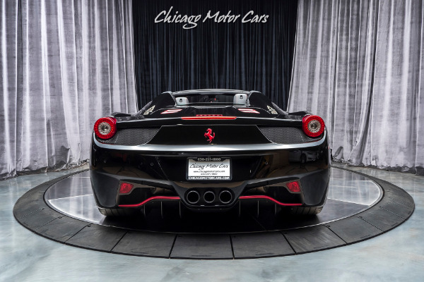 Used 2014 Ferrari 458 Italia Spider FORGED WHEELS! DAYTONA SEATS! JL UPGRADED AUDIO SYSTEM! for sale Sold at Chicago Motor Cars in West Chicago IL 60185 4