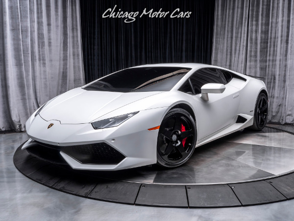 Used 2015 Lamborghini Huracan LP610-4 Coupe **Upgrades** HRE Wheels! for sale Sold at Chicago Motor Cars in West Chicago IL 60185 2