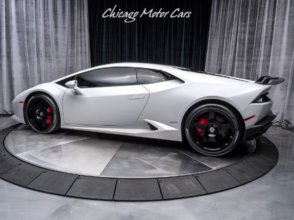 Used 2015 Lamborghini Huracan LP610-4 Coupe **Upgrades** HRE Wheels! for sale Sold at Chicago Motor Cars in West Chicago IL 60185 3