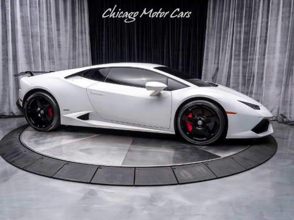 Used 2015 Lamborghini Huracan LP610-4 Coupe **Upgrades** HRE Wheels! for sale Sold at Chicago Motor Cars in West Chicago IL 60185 6