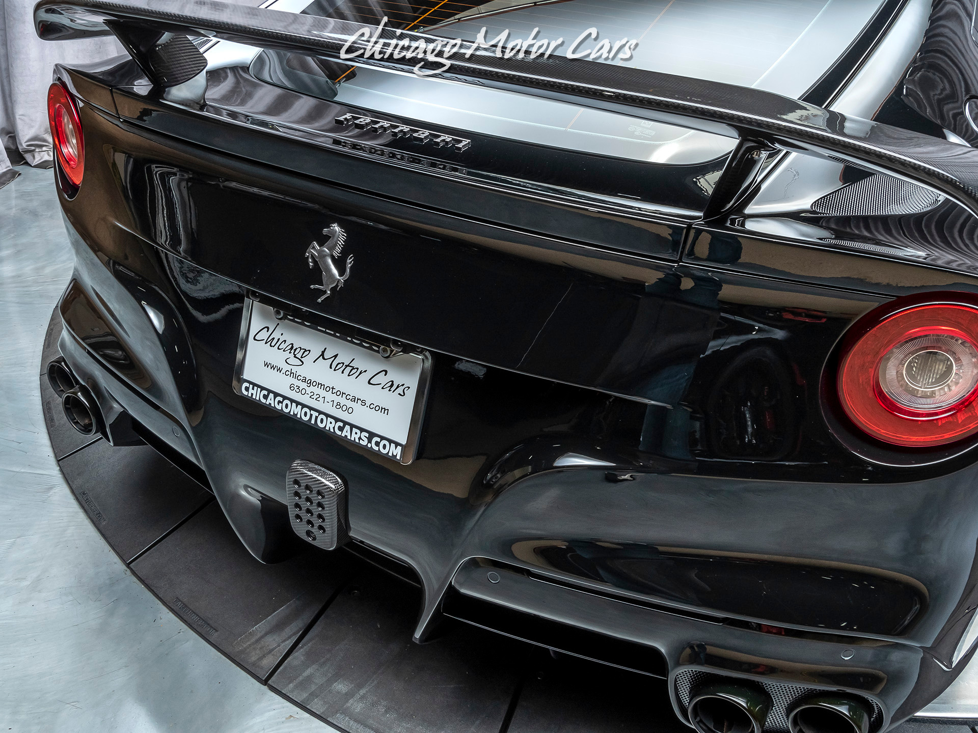 Ferrari F12 - Carbon Roof — Incognito Wraps