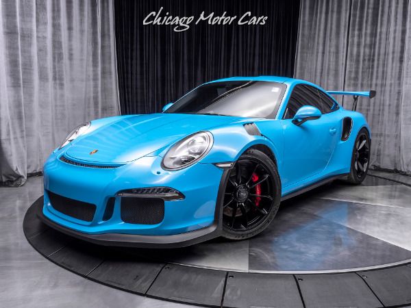 Used 2016 Porsche 911 GT3 RS Coupe PTS MEXICO BLUE! for sale Sold at Chicago Motor Cars in West Chicago IL 60185 2