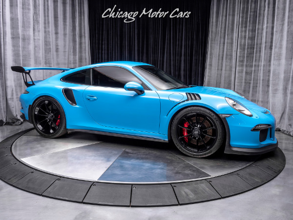 Used 2016 Porsche 911 GT3 RS Coupe PTS MEXICO BLUE! for sale Sold at Chicago Motor Cars in West Chicago IL 60185 6