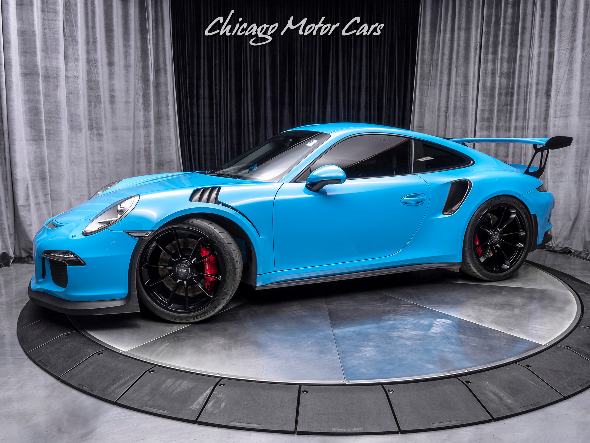 Used 2016 Porsche 911 GT3 RS Coupe PTS MEXICO BLUE! for sale Sold at Chicago Motor Cars in West Chicago IL 60185 1