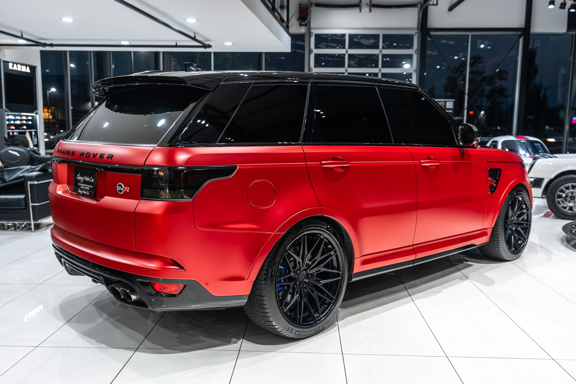 Used 2017 Land Rover Range Rover Sport SVR MSRP 129 712 For Sale 