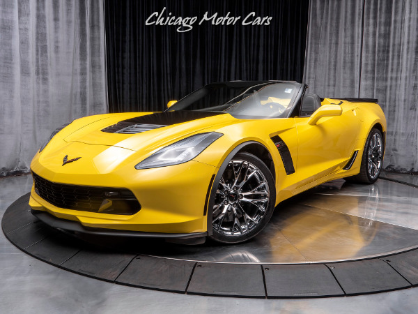 Used 2016 Chevrolet Corvette Z06 3LZ Convertible 8-SPEED AUTOMATIC! for sale Sold at Chicago Motor Cars in West Chicago IL 60185 2