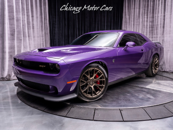 Used 2016 Dodge Challenger SRT Hellcat Coupe PLUM CRAZY PEARL EXTERIOR! for sale Sold at Chicago Motor Cars in West Chicago IL 60185 2