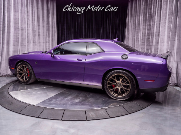 Used 2016 Dodge Challenger SRT Hellcat Coupe PLUM CRAZY PEARL EXTERIOR! for sale Sold at Chicago Motor Cars in West Chicago IL 60185 3
