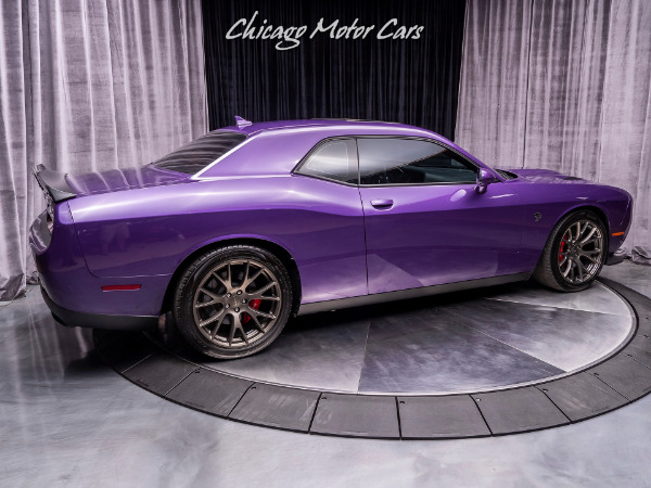 Used 2016 Dodge Challenger SRT Hellcat Coupe PLUM CRAZY PEARL EXTERIOR! for sale Sold at Chicago Motor Cars in West Chicago IL 60185 5