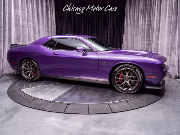 Used 2016 Dodge Challenger SRT Hellcat Coupe PLUM CRAZY PEARL EXTERIOR! for sale Sold at Chicago Motor Cars in West Chicago IL 60185 6