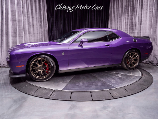 Used 2016 Dodge Challenger SRT Hellcat Coupe PLUM CRAZY PEARL EXTERIOR! for sale Sold at Chicago Motor Cars in West Chicago IL 60185 1