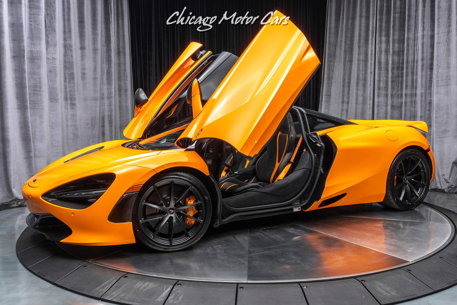 720s black and orange