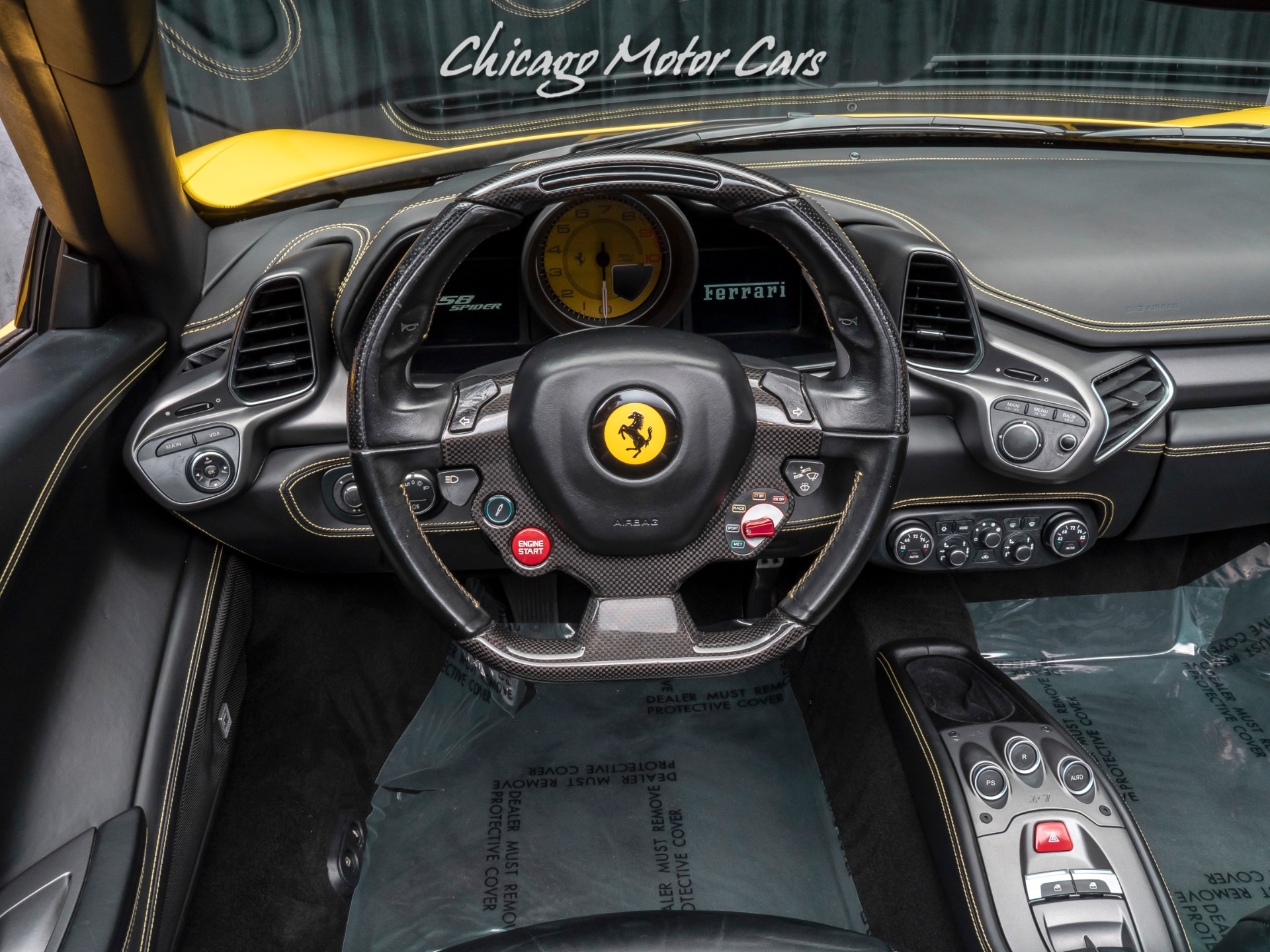 Used 2015 Ferrari 458 Italia Spider Carbon Fiber Driving