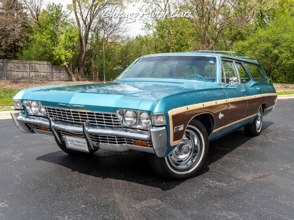 Used 1968 Chevrolet Carprice Estate Wagon 396 for sale Sold at Chicago Motor Cars in West Chicago IL 60185 2