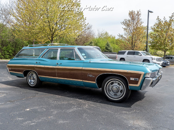 Used 1968 Chevrolet Carprice Estate Wagon 396 for sale Sold at Chicago Motor Cars in West Chicago IL 60185 4