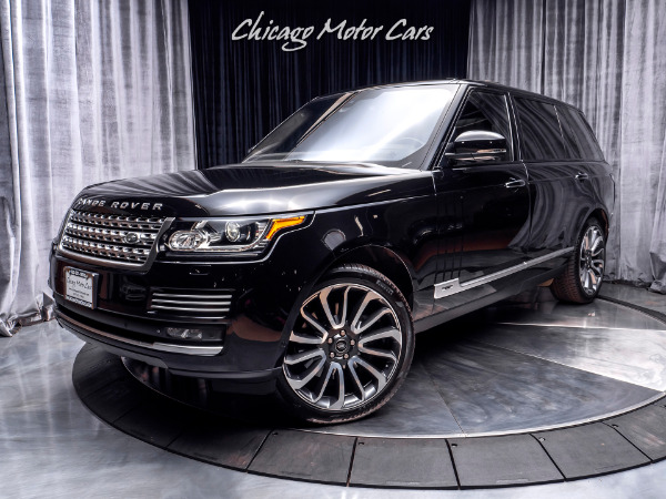 Used 2015 Land Rover Range Rover Autobiography LWB 4-Seater for sale Sold at Chicago Motor Cars in West Chicago IL 60185 2