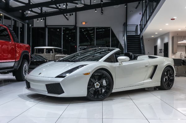 Used 2007 Lamborghini Gallardo V10 Spyder AWD! RECENT SERVICE! CUSTOM EXHAUST! for sale Sold at Chicago Motor Cars in West Chicago IL 60185 2