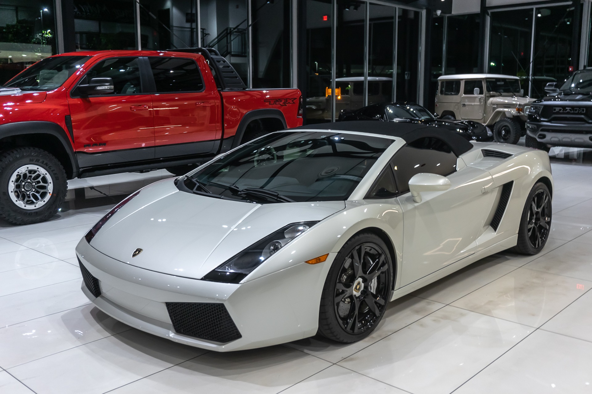 Used-2007-Lamborghini-Gallardo-V10-Spyder-AWD-RECENT-SERVICE-CUSTOM-EXHAUST