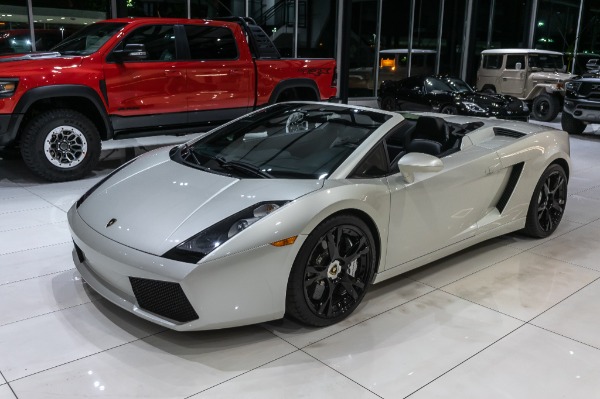 Used-2007-Lamborghini-Gallardo-V10-Spyder-AWD-RECENT-SERVICE-CUSTOM-EXHAUST