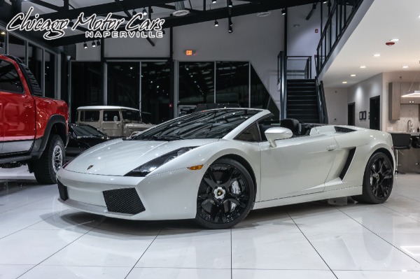 Used 2007 Lamborghini Gallardo V10 Spyder AWD! RECENT SERVICE! CUSTOM EXHAUST! for sale Sold at Chicago Motor Cars in West Chicago IL 60185 1