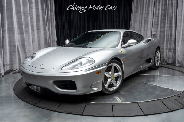 Used 2000 Ferrari 360 Modena Coupe *6-Speed Manual* SERVICED! TUBI EXHAUST! for sale Sold at Chicago Motor Cars in West Chicago IL 60185 2