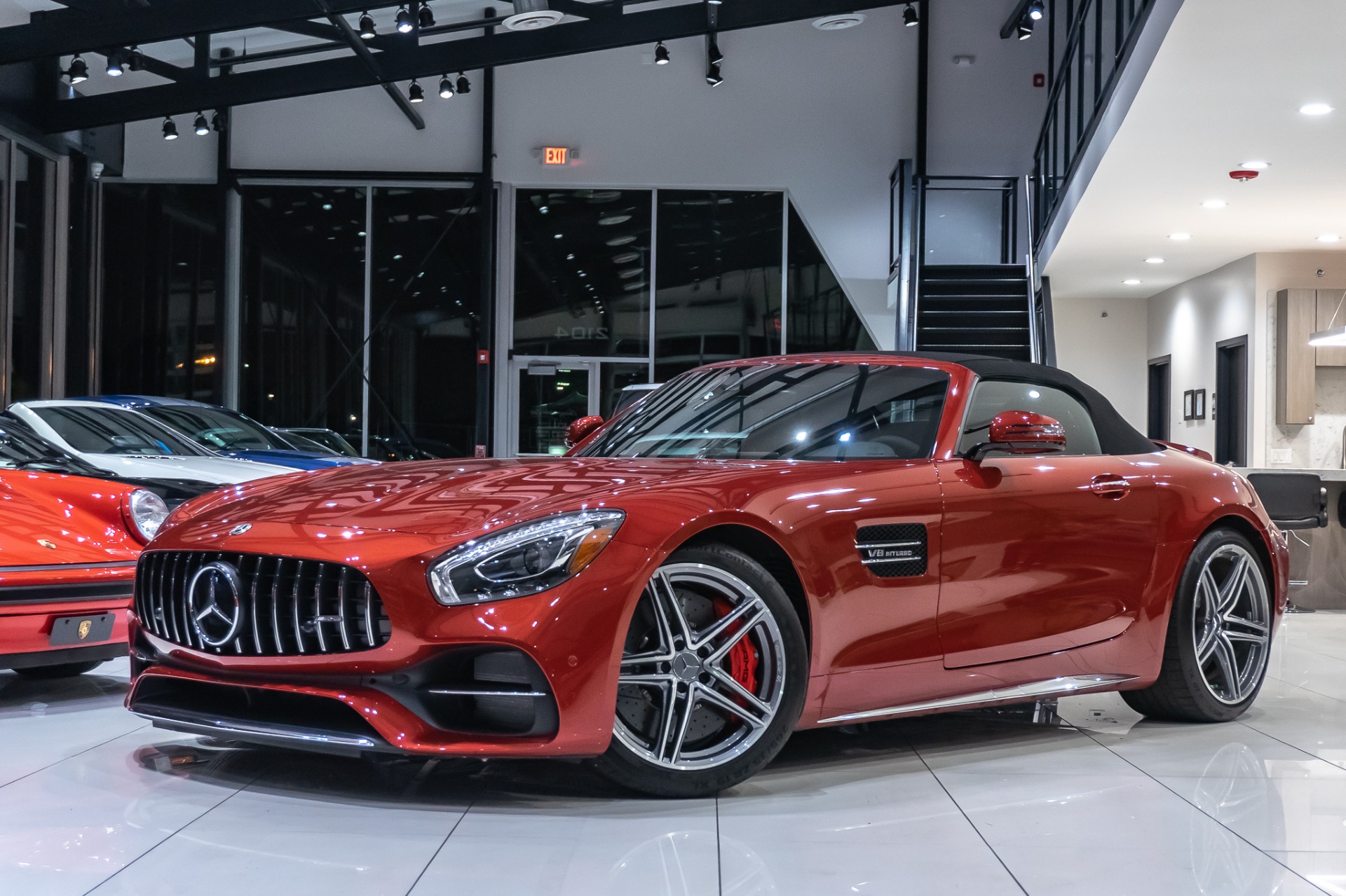 Used 2018 Mercedes Benz Amg Gt C Roadster For Sale Special Pricing Chicago Motor Cars Stock 15949