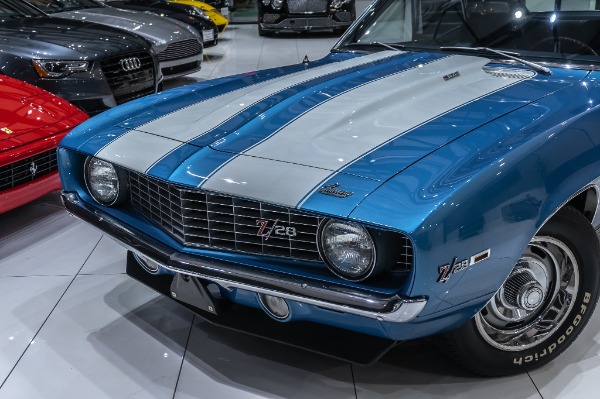 Used 1969 Chevrolet Camaro Z/28 4-Spd X33 Coupe *#s Matching +Crossram* for sale Sold at Chicago Motor Cars in West Chicago IL 60185 4