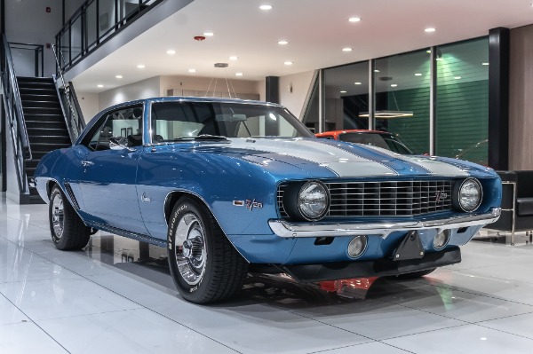 Used 1969 Chevrolet Camaro Z/28 4-Spd X33 Coupe *#s Matching +Crossram* for sale Sold at Chicago Motor Cars in West Chicago IL 60185 5
