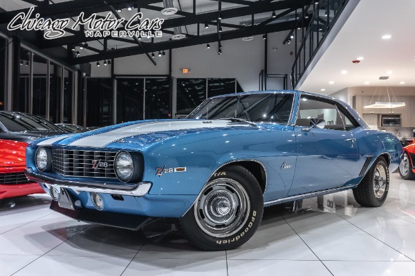 Used 1969 Chevrolet Camaro Z/28 4-Spd X33 Coupe *#s Matching +Crossram* for sale Sold at Chicago Motor Cars in West Chicago IL 60185 1