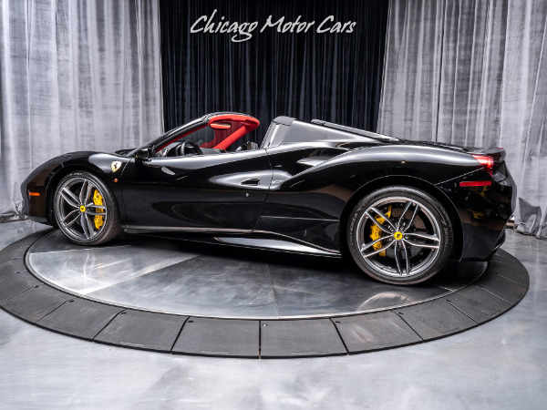 Used 2018 Ferrari 488 Spider Convertible Only 1600 Miles! MSRP $371k+ NEW for sale Sold at Chicago Motor Cars in West Chicago IL 60185 3