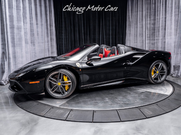 Used 2018 Ferrari 488 Spider Convertible Only 1600 Miles! MSRP $371k+ NEW for sale Sold at Chicago Motor Cars in West Chicago IL 60185 1
