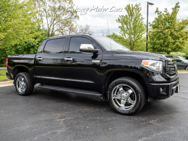 Used 2016 Toyota Tundra 4WD Pickup Truck PLATINUM EDITION! for sale Sold at Chicago Motor Cars in West Chicago IL 60185 4