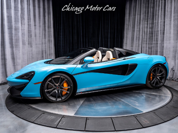 Used 2018 McLaren 570S Spider MSRP $245,830+ for sale Sold at Chicago Motor Cars in West Chicago IL 60185 2