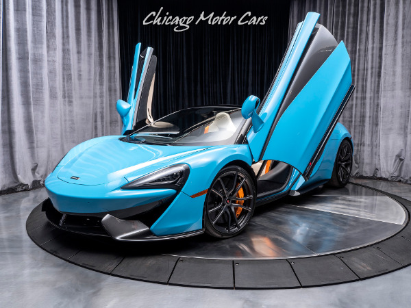 Used 2018 McLaren 570S Spider MSRP $245,830+ for sale Sold at Chicago Motor Cars in West Chicago IL 60185 3
