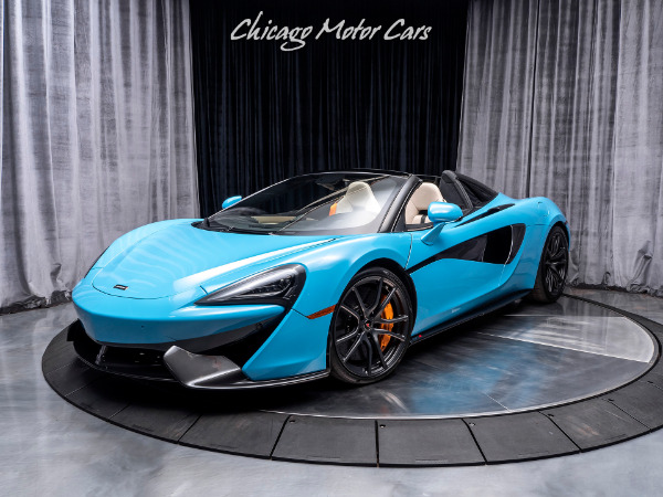 Used 2018 McLaren 570S Spider MSRP $245,830+ for sale Sold at Chicago Motor Cars in West Chicago IL 60185 4