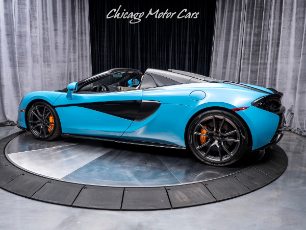 Used 2018 McLaren 570S Spider MSRP $245,830+ for sale Sold at Chicago Motor Cars in West Chicago IL 60185 5