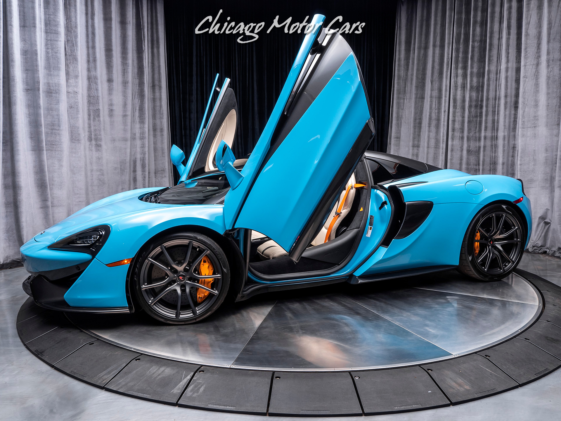 Used 2018 McLaren 570S Spider MSRP $245,830+ for sale Sold at Chicago Motor Cars in West Chicago IL 60185 1