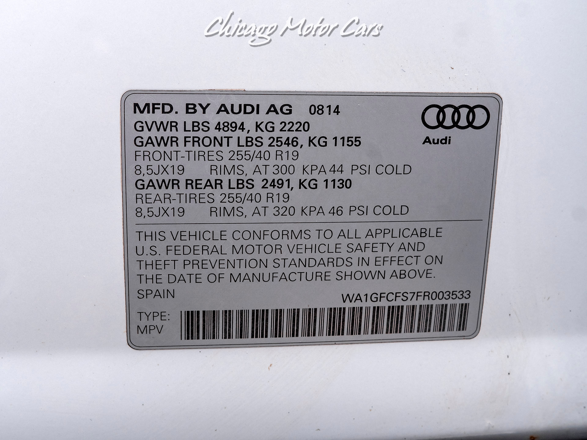 Used-2015-Audi-Q3-20T-Prestige-SUV-LOADED