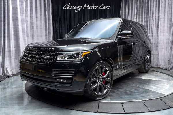 Used 2017 Land Rover Range Rover SV Autobiography Dynamic ONLY 6K MILES! for sale Sold at Chicago Motor Cars in West Chicago IL 60185 2