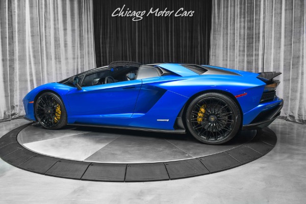 Used 2018 Lamborghini Aventador S LP740-4 Roadster MSRP $572,772+ Carbon Fiber Everything! Amazing Spec! for sale Sold at Chicago Motor Cars in West Chicago IL 60185 3