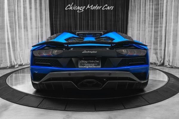 Used 2018 Lamborghini Aventador S LP740-4 Roadster MSRP $572,772+ Carbon Fiber Everything! Amazing Spec! for sale Sold at Chicago Motor Cars in West Chicago IL 60185 4