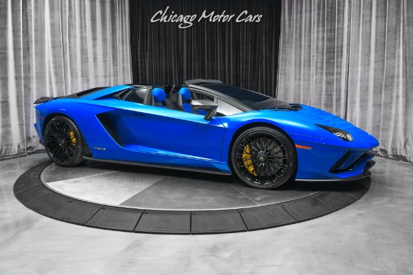 Used 2018 Lamborghini Aventador S LP740-4 Roadster MSRP $572,772+ Carbon Fiber Everything! Amazing Spec! for sale Sold at Chicago Motor Cars in West Chicago IL 60185 6