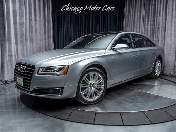 Used 2015 Audi A8 L 4.0T Quattro Sedan MSRP $110,395+ for sale Sold at Chicago Motor Cars in West Chicago IL 60185 2