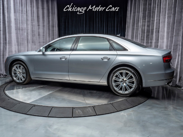 Used 2015 Audi A8 L 4.0T Quattro Sedan MSRP $110,395+ for sale Sold at Chicago Motor Cars in West Chicago IL 60185 3