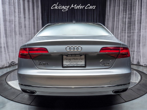 Used 2015 Audi A8 L 4.0T Quattro Sedan MSRP $110,395+ for sale Sold at Chicago Motor Cars in West Chicago IL 60185 4
